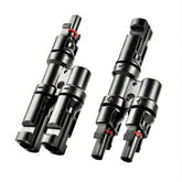 Rich Solar 10 Gauge 30 Feet Solar Extension Cable and Parallel Connectors.